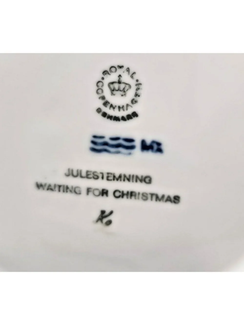 Vtg 1982 Royal Copenhagen Collector Plate 